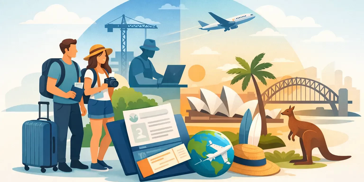 Work and Holiday Visa 462 Australia Explained