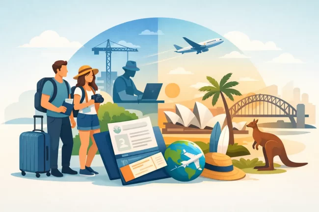 Work and Holiday Visa 462 Australia Explained